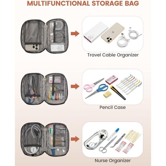 ❤️  Laptop Backpack Women Teacher Nurse Bags Womens Work Backpack Purse - Picture 7 of 8